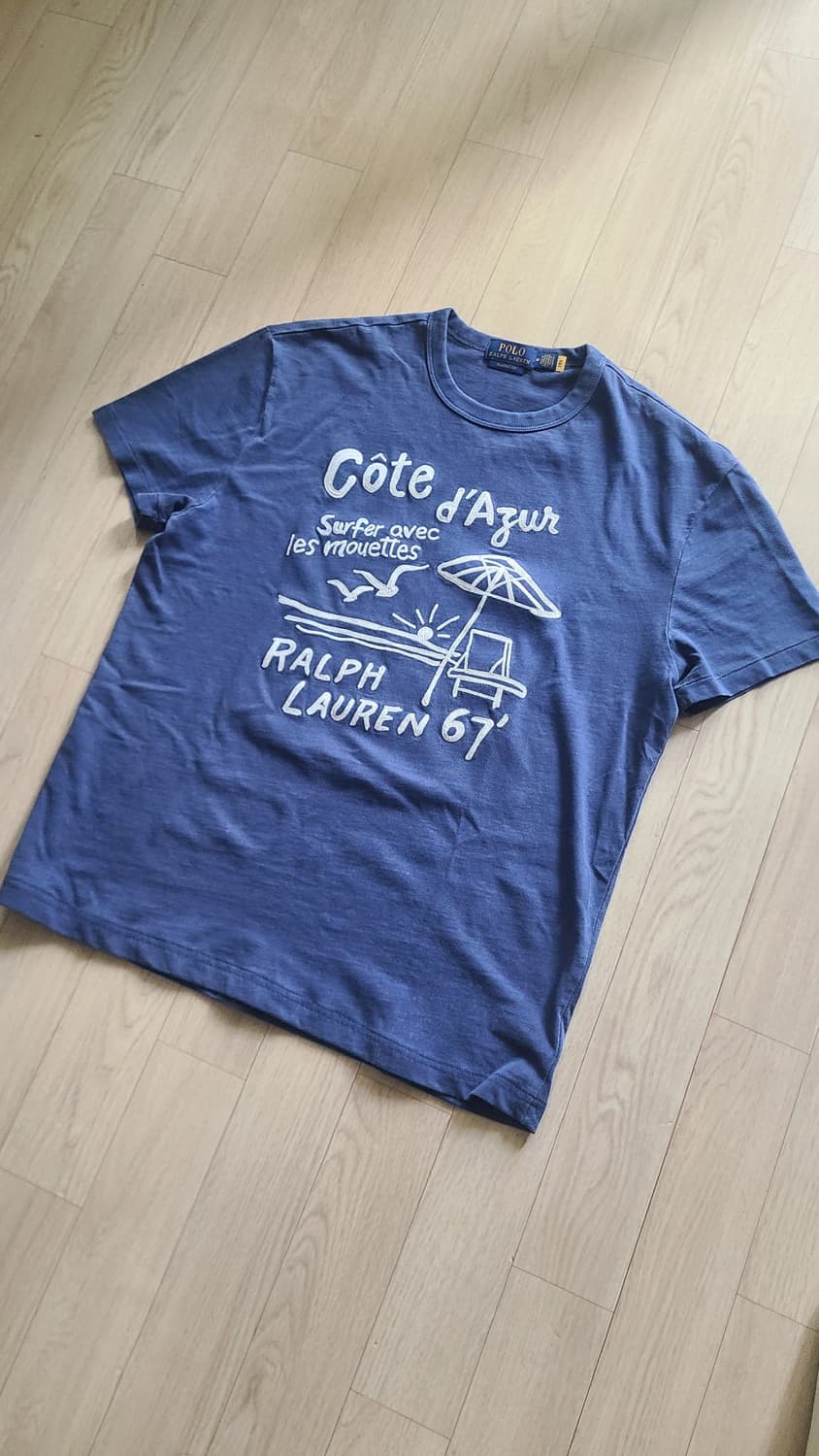폴로 랄프로렌 cote d azur 반팔 M 상품이미지1