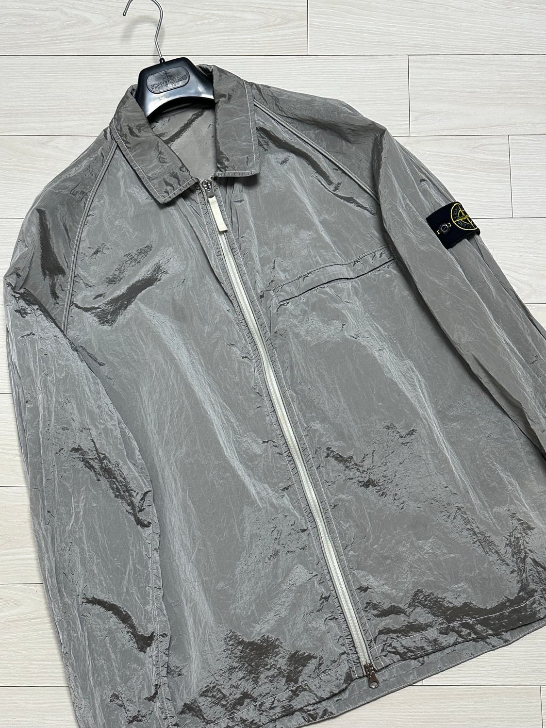 스톤아일랜드 나일론메탈 자켓 22ss XXL(105-110) 상품이미지3