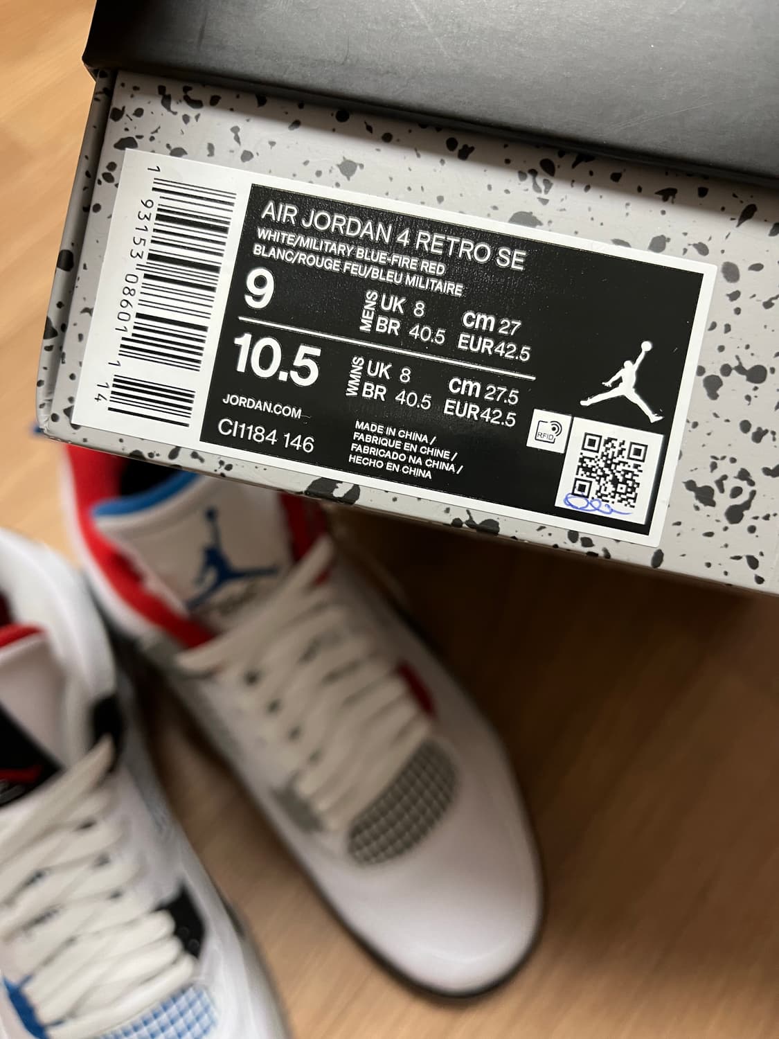 나이키 에어 조던 레트로 4 왓 더 270 상품이미지3