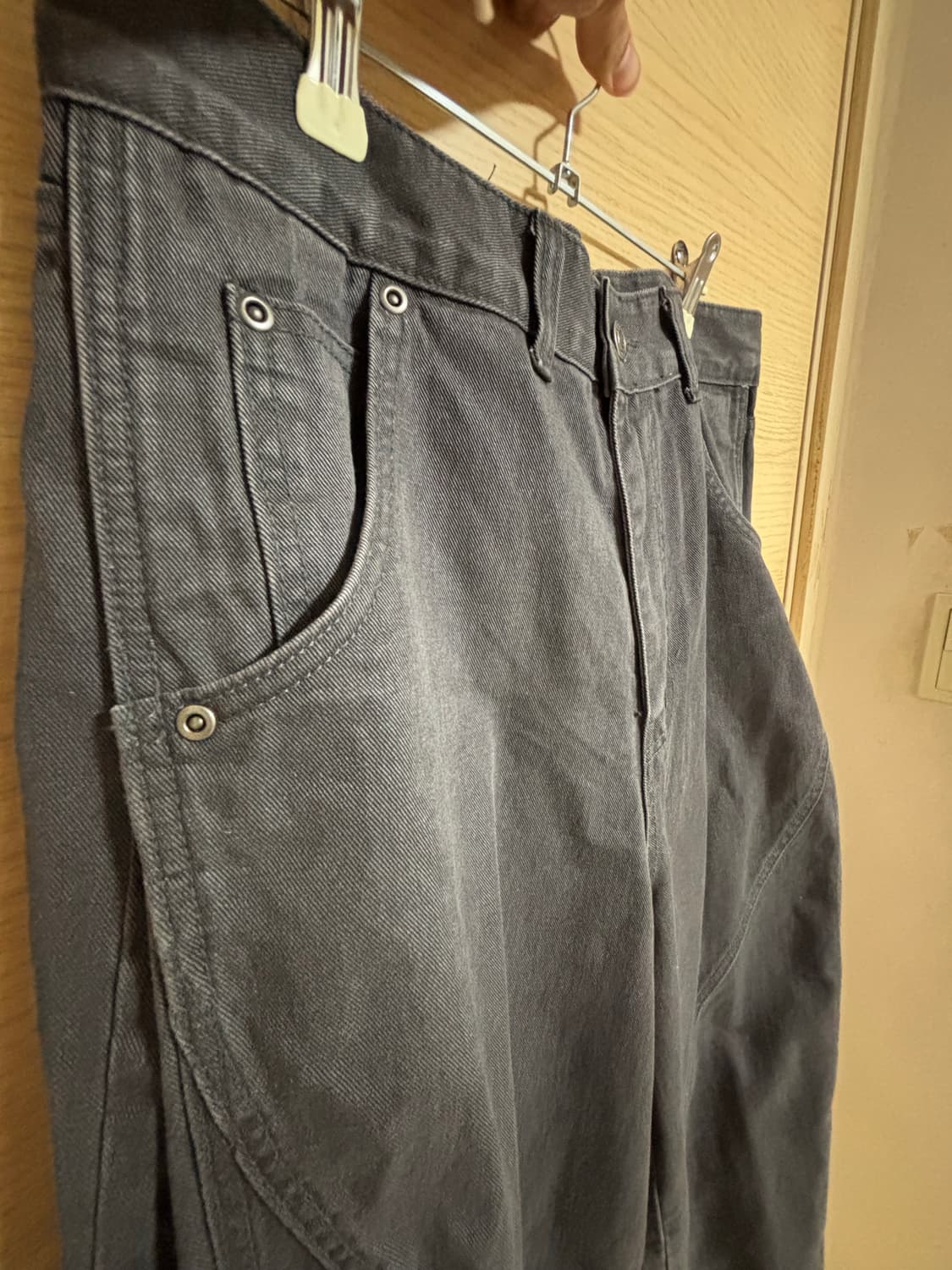 서브씨 절개웨이브 팬츠 M 상품이미지4