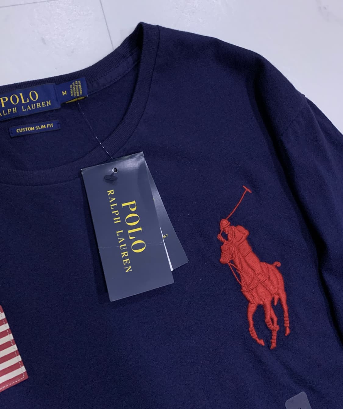 (새상품) 폴로 빅포니 성조기 티셔츠 상품이미지4
