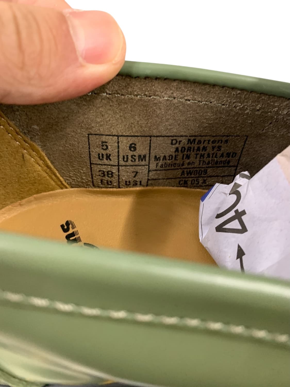 닥터마틴 아드리안 스무스 태슬 로퍼 카키 UK5(240) 상품이미지8