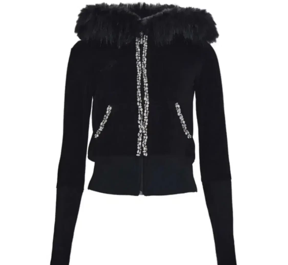 베이비메탈클럽 글램퍼 후드집업 베메클 갸루 상품이미지1