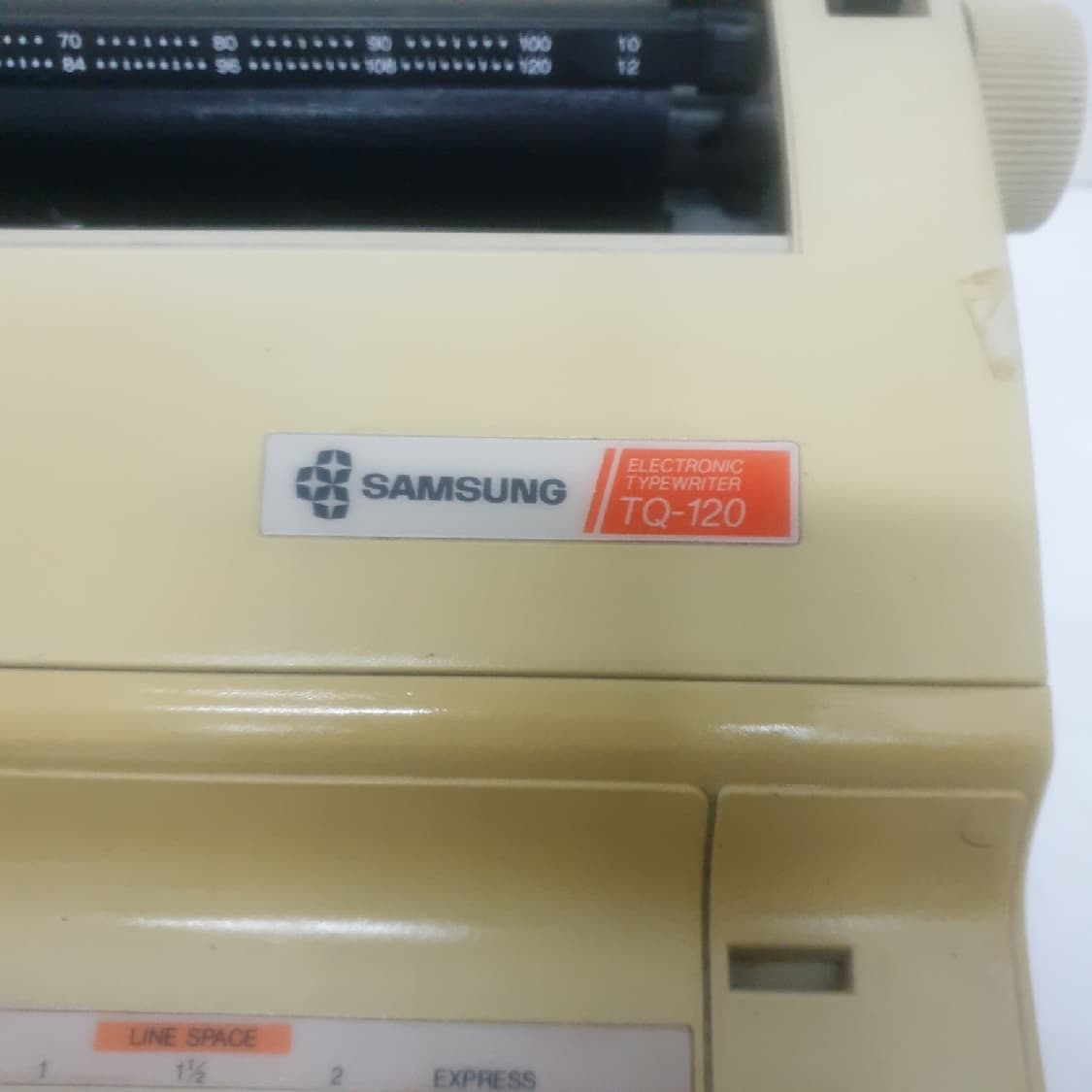 삼성 하이터치 한영 전동 타자기 TQ-120 상품이미지4