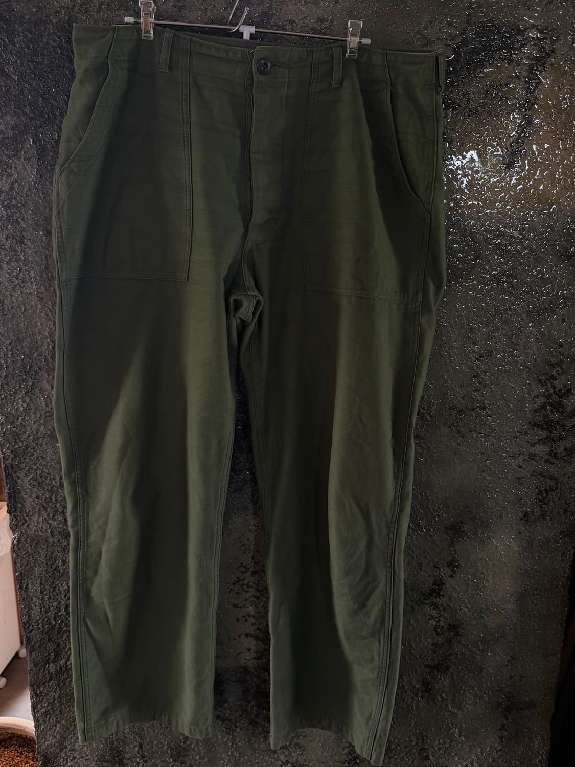 시오타 베이커 팬츠 와이드 스트레이트 7사이즈 상품이미지1