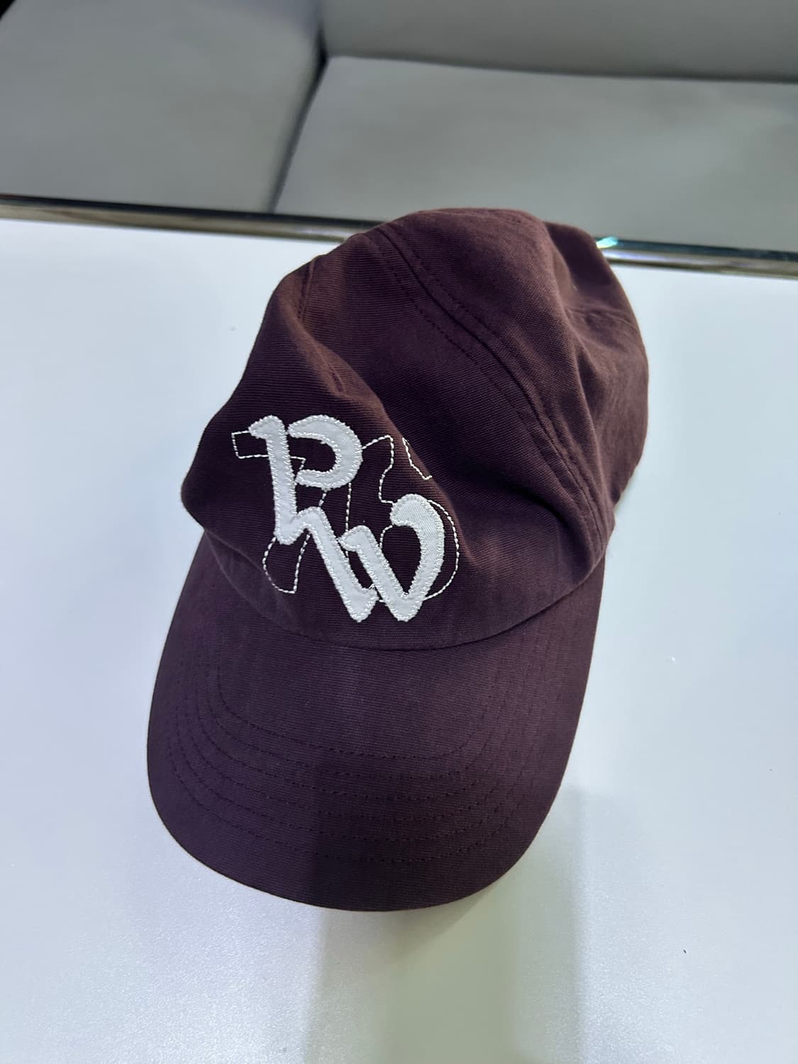 파르티멘토우먼 PW76 아플리케 그랜대드 캡 (버건디) 상품이미지3