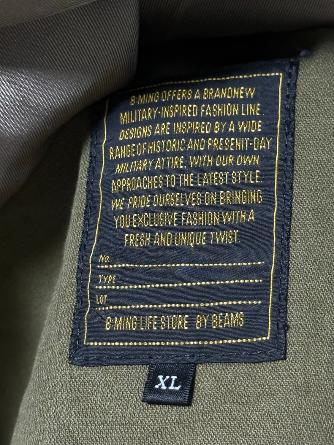 B:MING BY BEAMS M-65 야상 자켓 상품이미지8