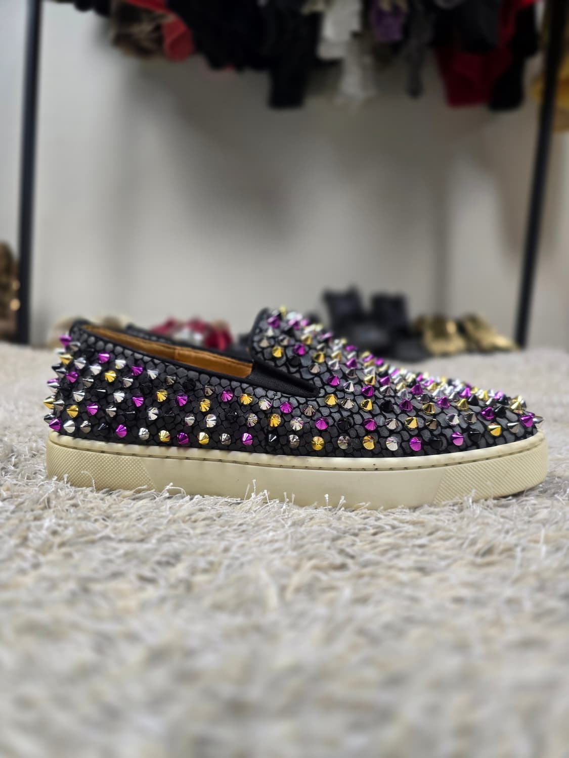 크리스찬 루부탱 스터드 로퍼 38 상품이미지1