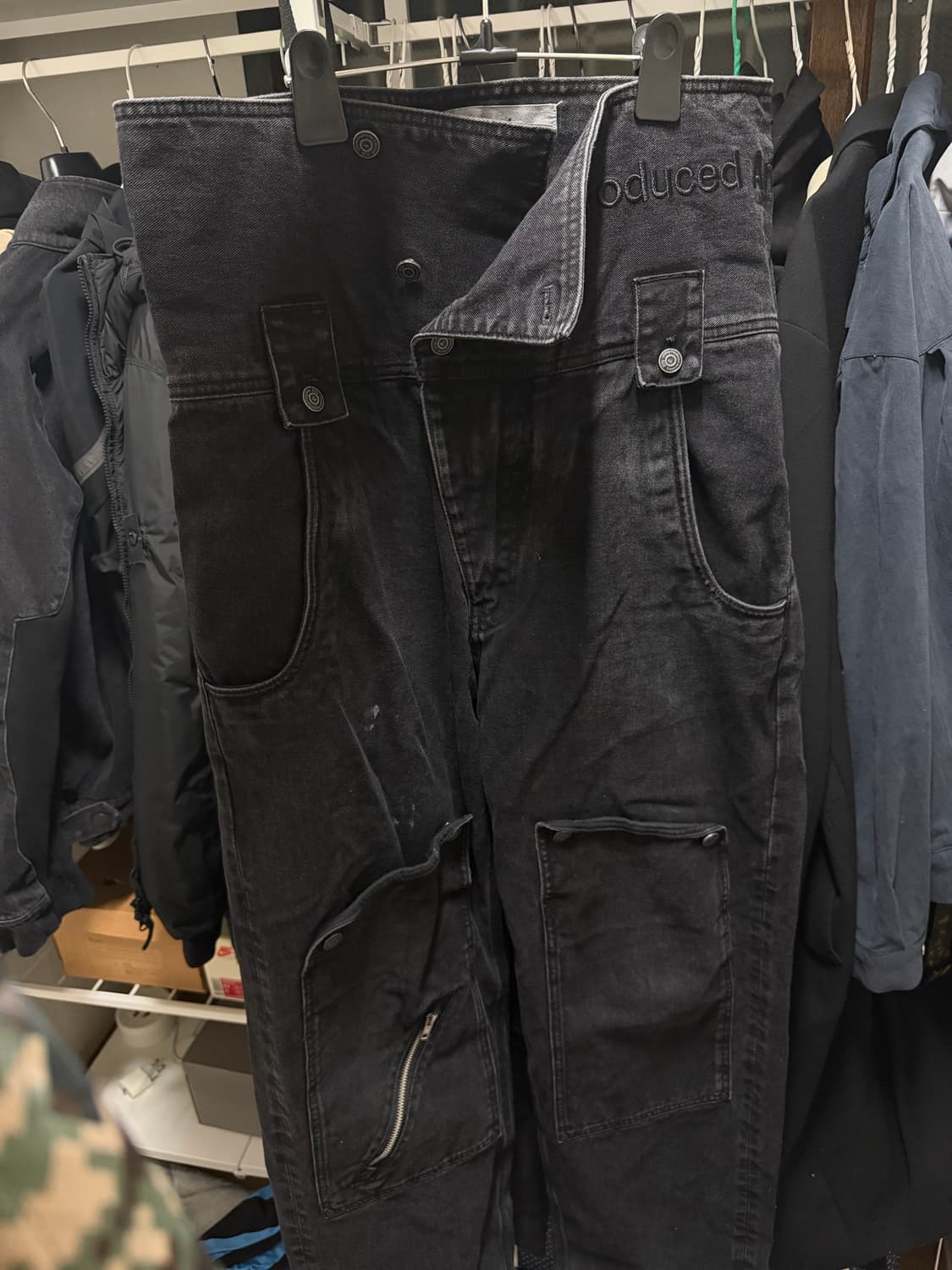 플라스틱 프로덕트 AP UTILITY PANTS (black) 상품이미지4