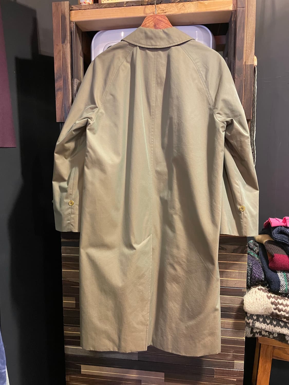 90s 버버리 트렌치코트 상품이미지4