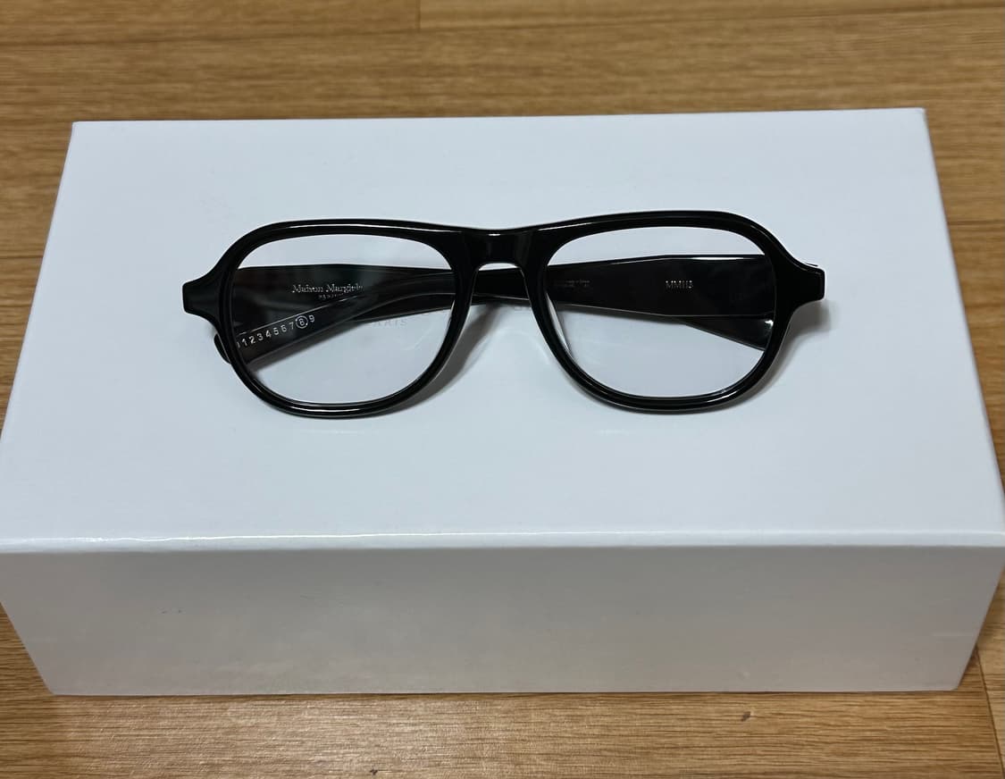 젠틀 몬스터 x 메종 마르지엘라 MM113 블랙 클리어 상품이미지1