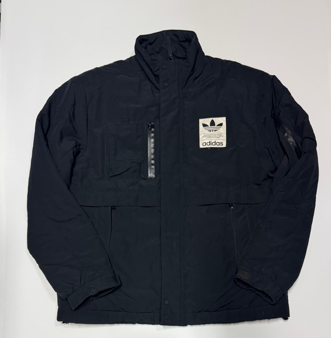 아디다스 미니멀 패디드 자켓 점퍼 2XL 블랙 상품이미지1