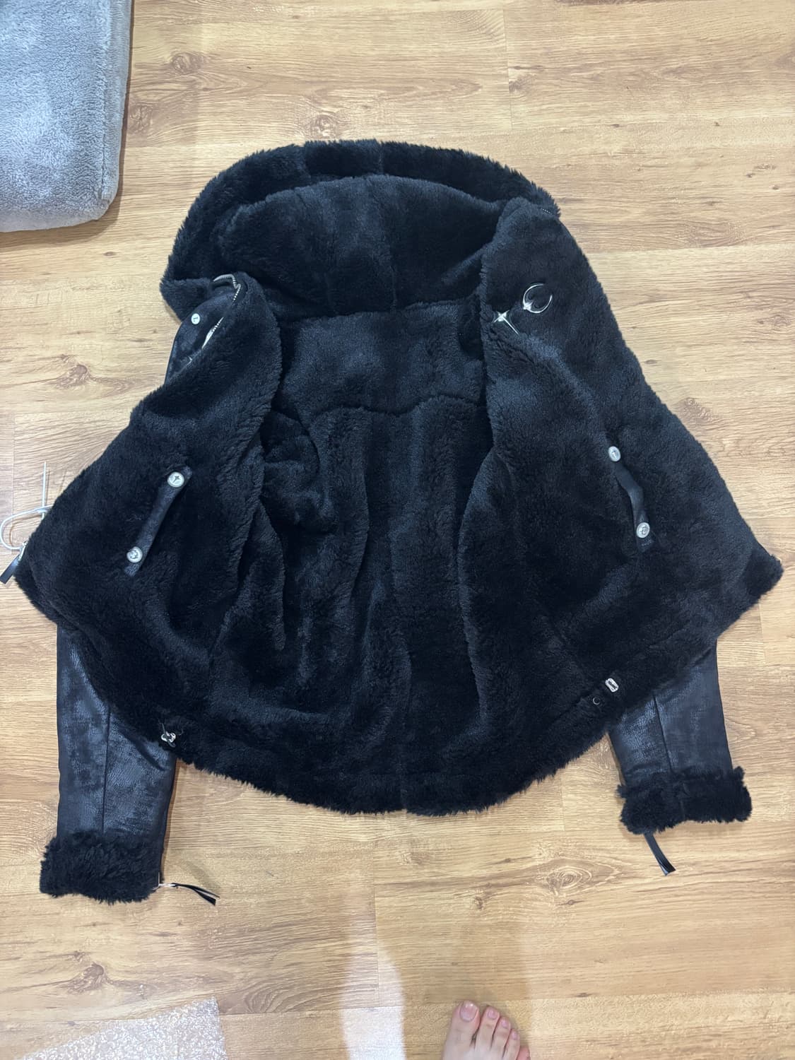 떠그 클럽 / 리버서블 무스탕 / 3 ( L xl ) 상품이미지5