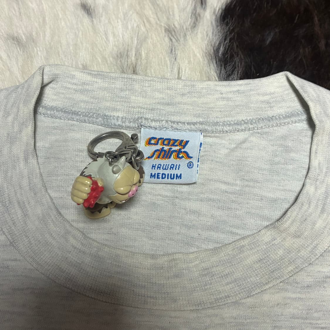 90‘s Crazy Shirts 양면 고양이 반팔티 상품이미지3