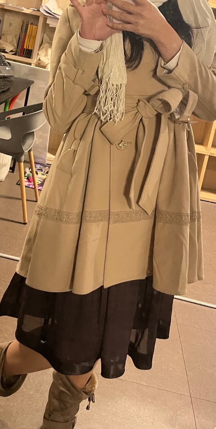 리즈리사 트렌치코트 상품이미지2