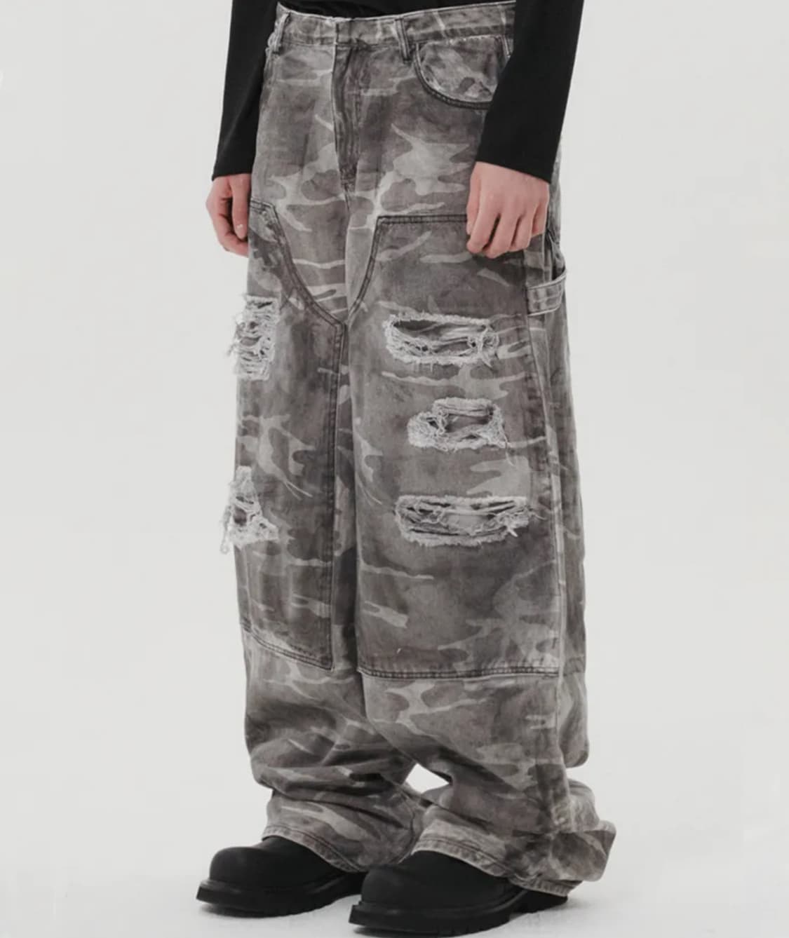 dnsr 디앤써 더티 카펜터 카모 팬츠 L 상품이미지2