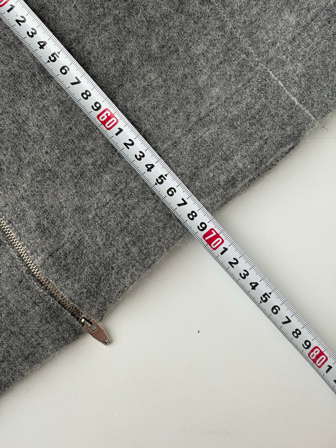 System 시스템 그레이 울 집업 투웨이 가디건 상품이미지8