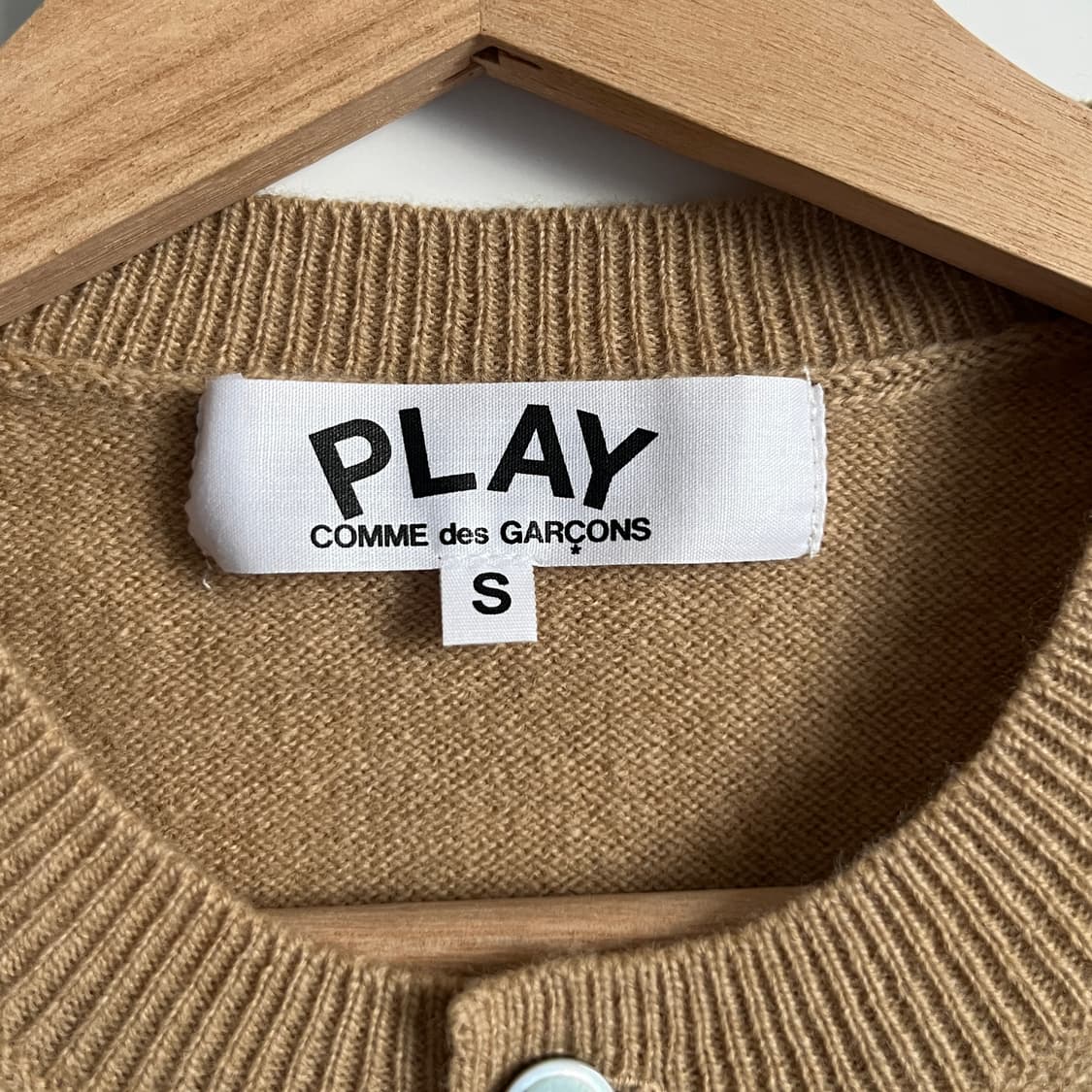 COMME DES GARCONS wool 100% cardigan 상품이미지7