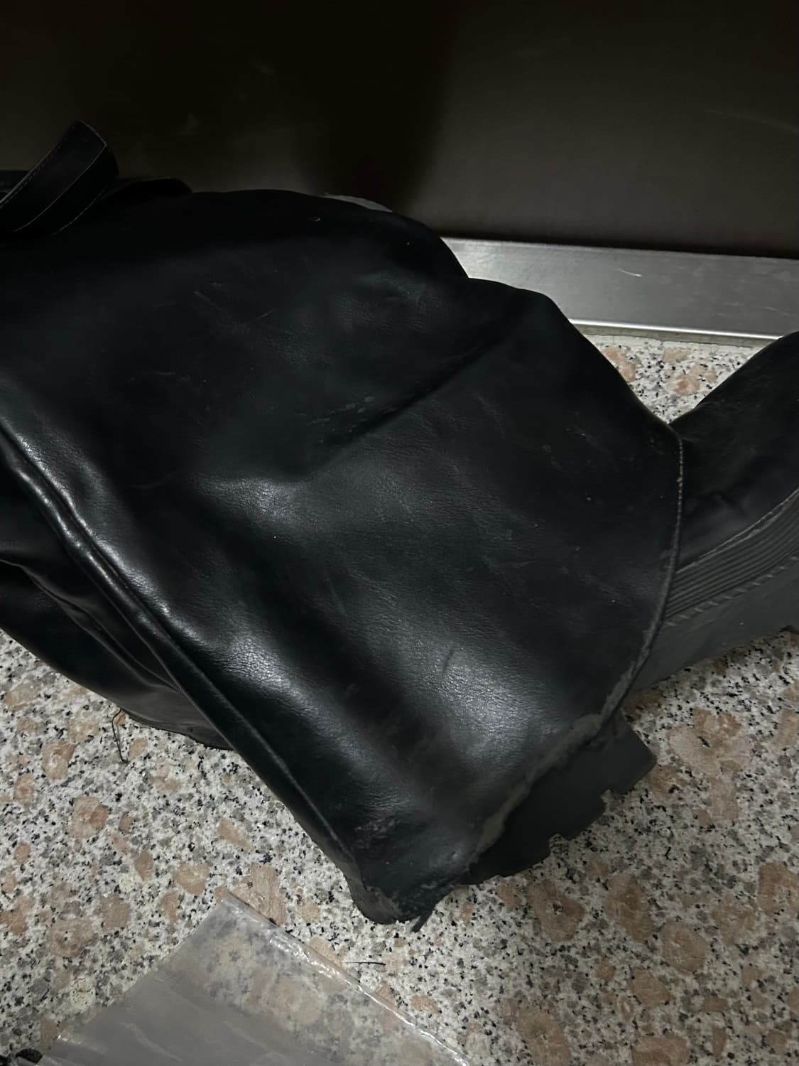 자라 니하이 버클 가터 부츠 상품이미지6