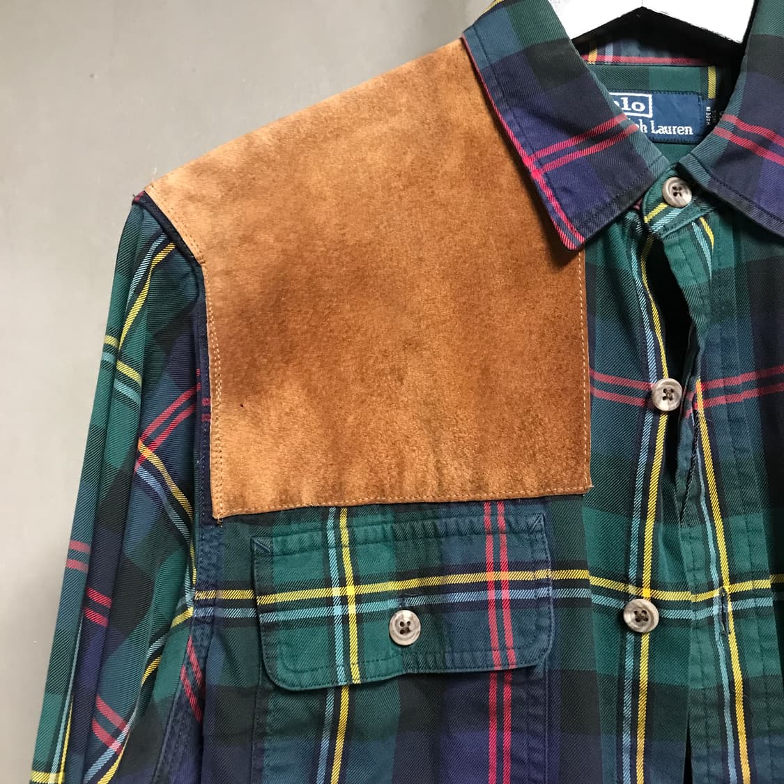 폴로 랄프로렌 체크 셔츠 S 상품이미지4