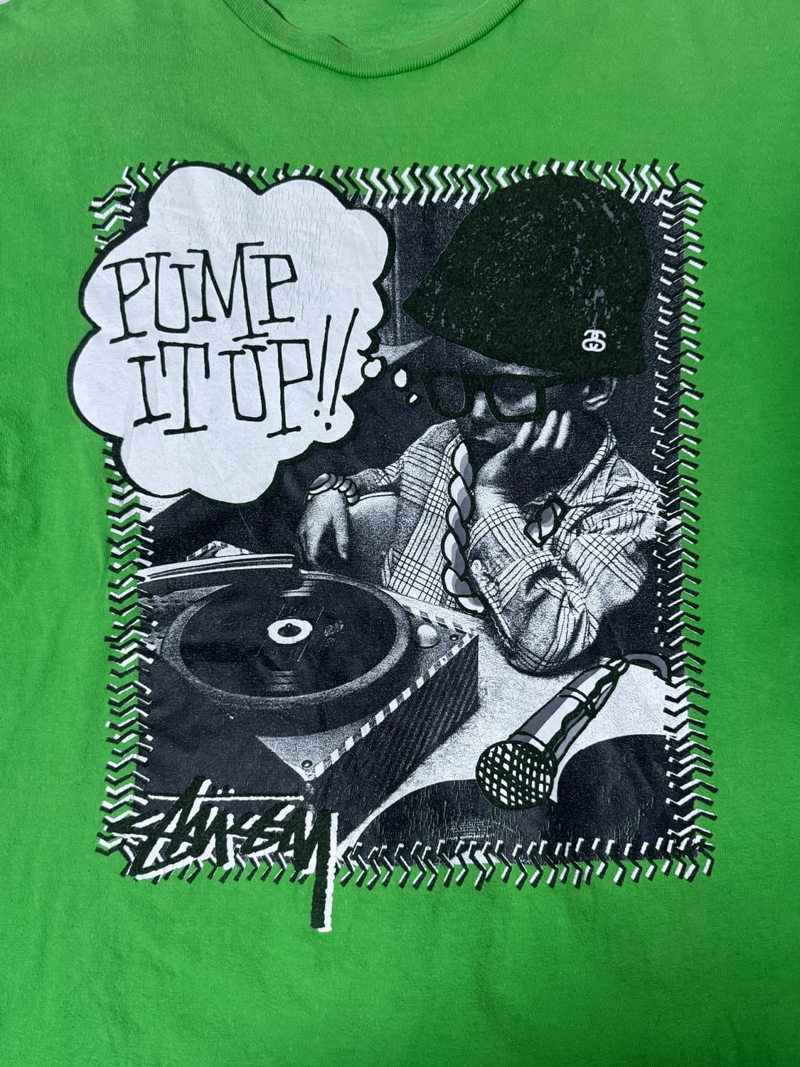 00s 스투시 pump it up dj 티셔츠 상품이미지1