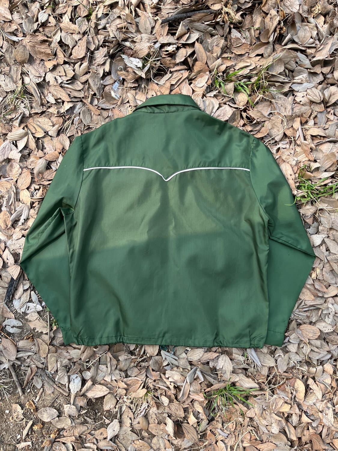 70s 나일론 웨스턴 레이싱 자켓 상품이미지2