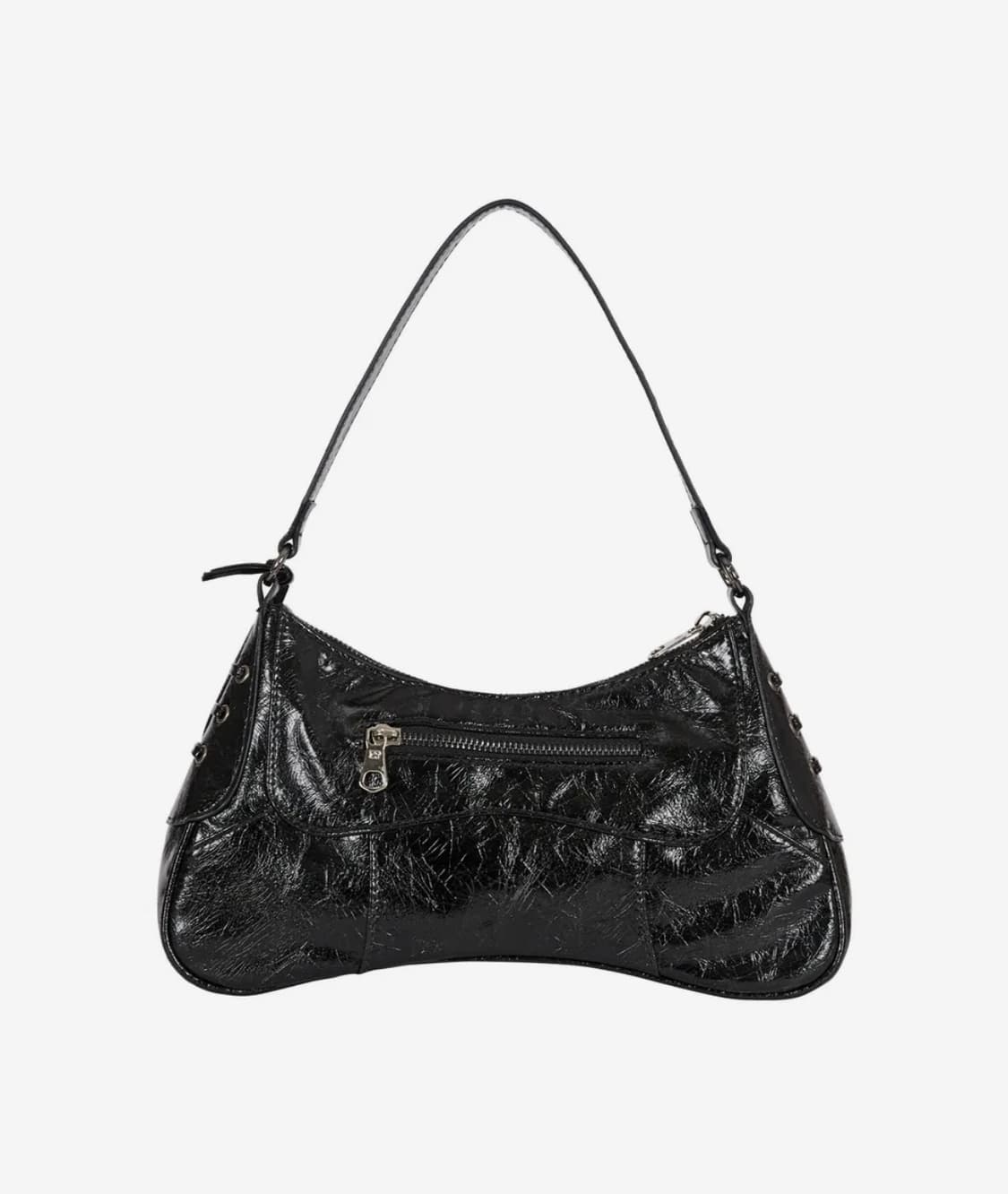 일리고 아일렛 스터드 숄더 백 블랙 상품이미지2