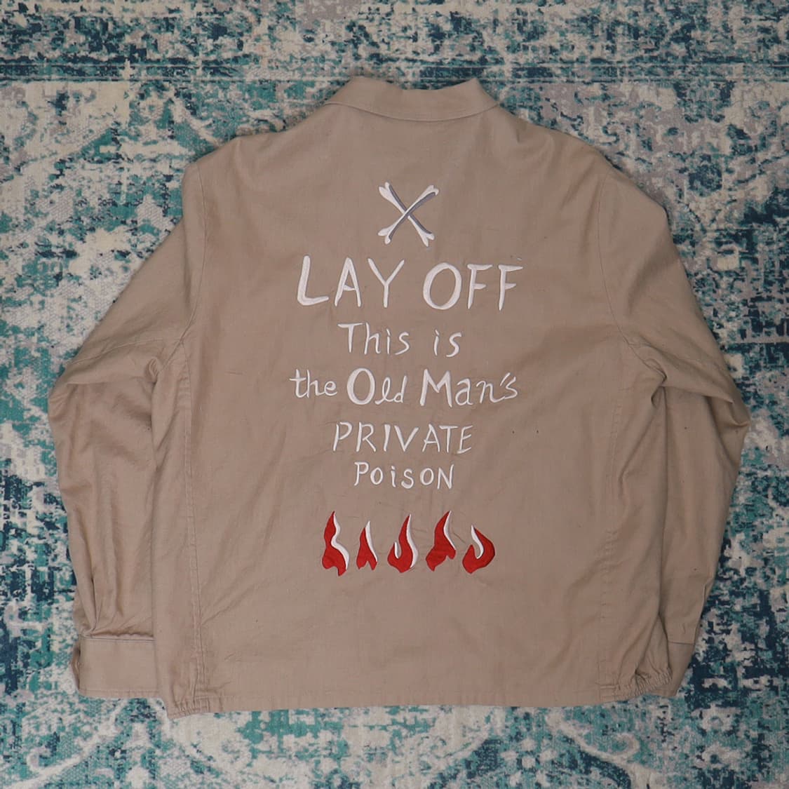 Gangsterville 갱스터빌 투어 자켓 포이즌 자켓 브라운 상품이미지6