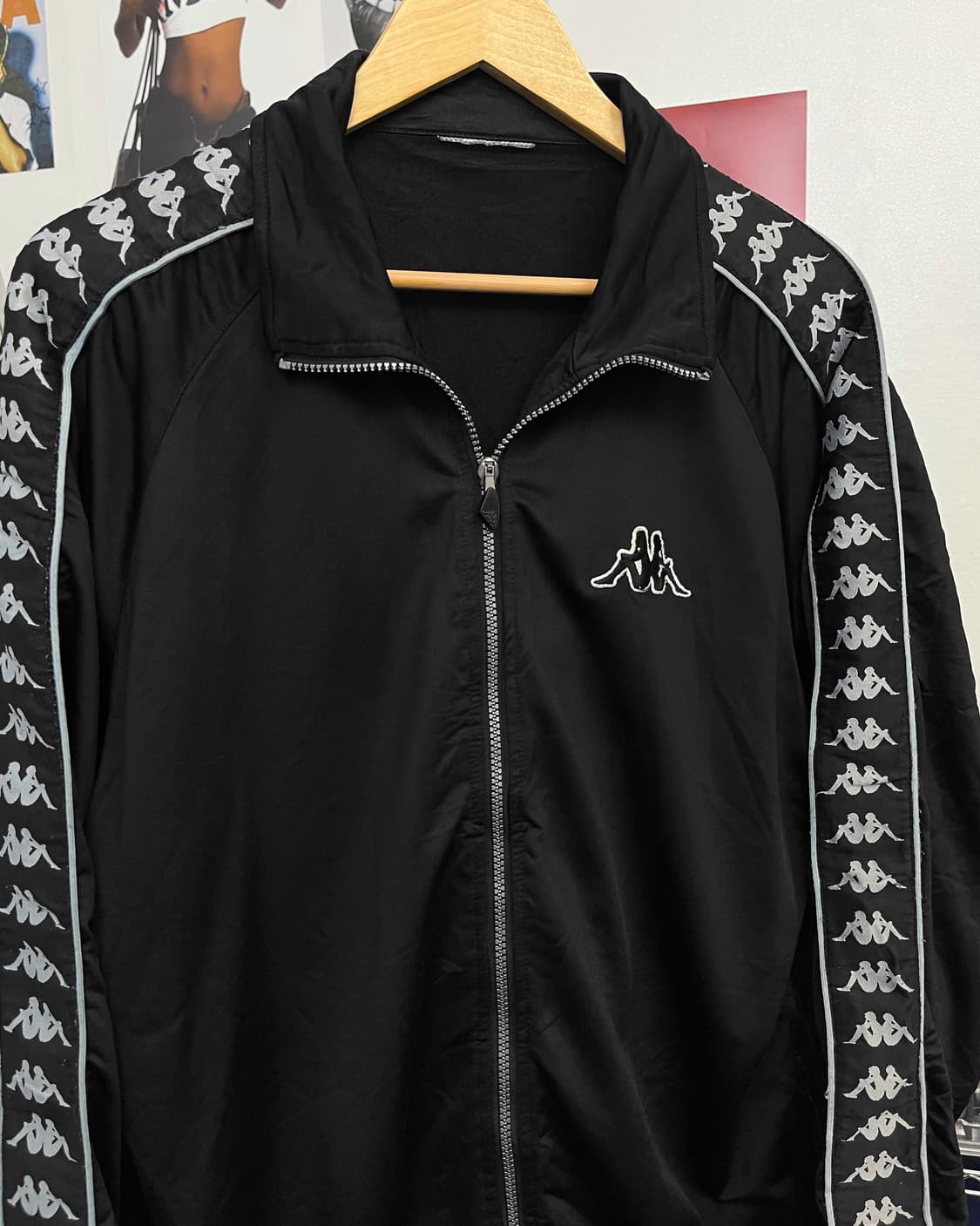 카파 00s 사이드라인 블랙 트랙탑 져지 상품이미지6