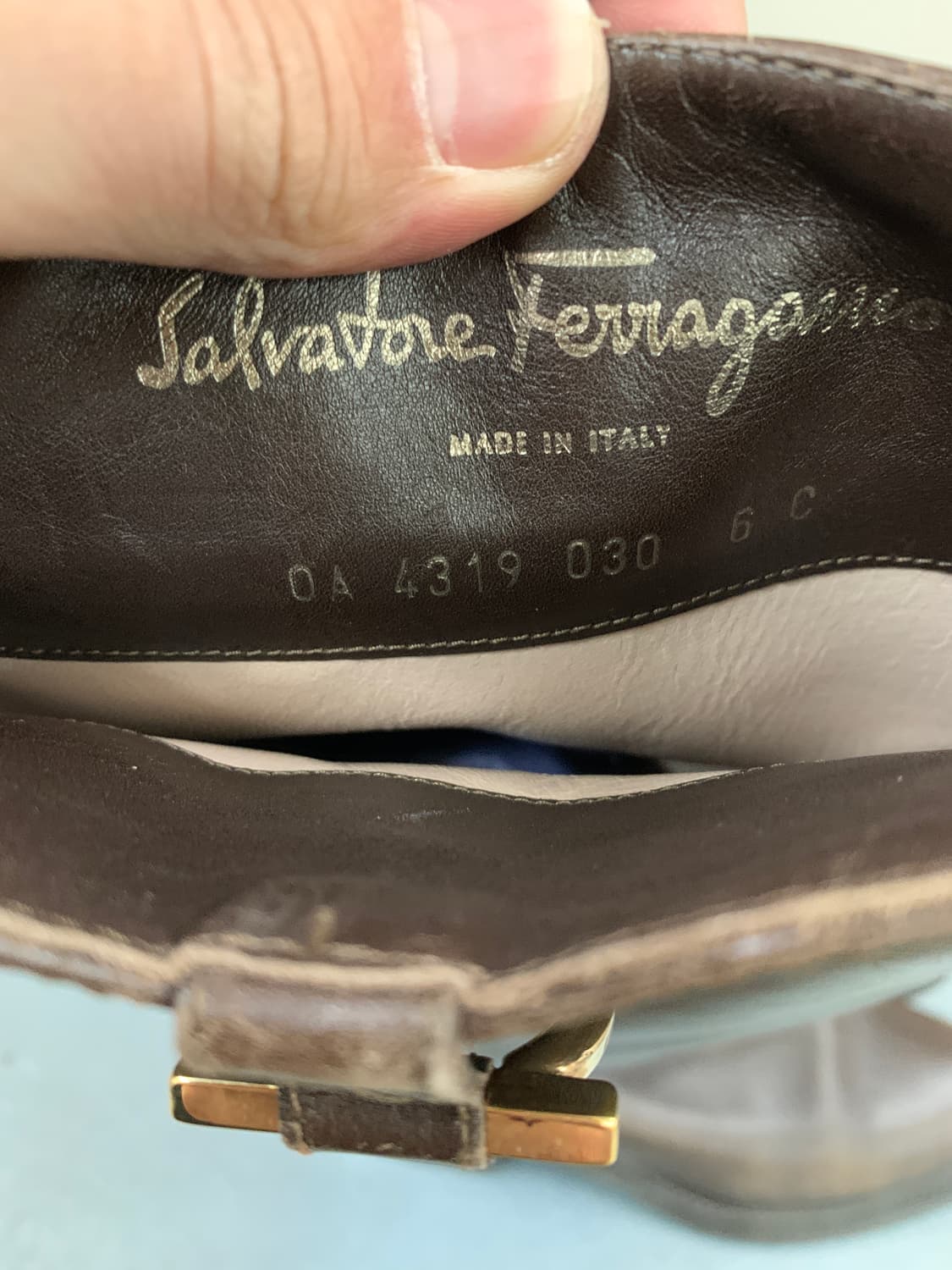 페레가모 롱 가죽 부츠 6(250) 상품이미지10