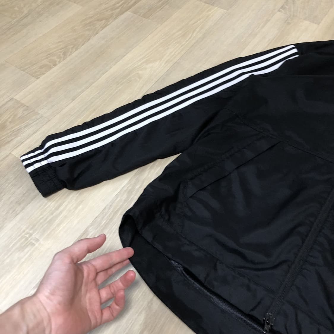 (M) 아디다스 adidas 불꽃 로고 락업 윈드 브레이커 자켓 점퍼 상품이미지2