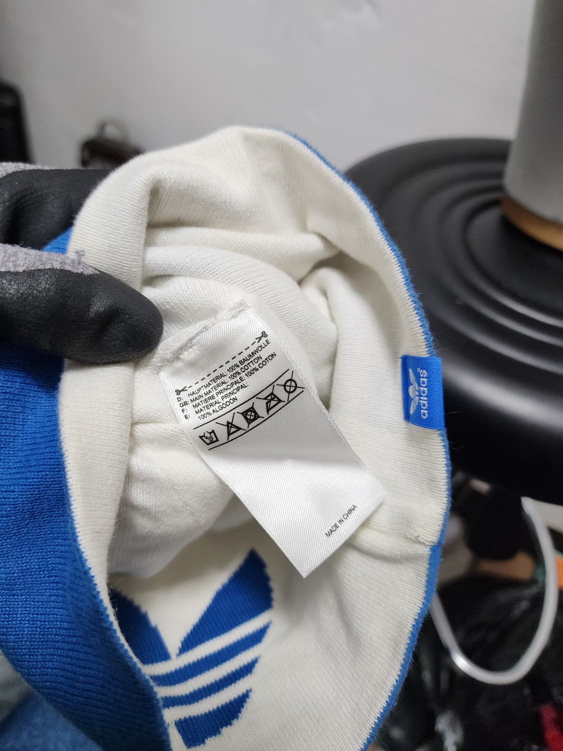 아디다스 블루 비니 모자 상품이미지5