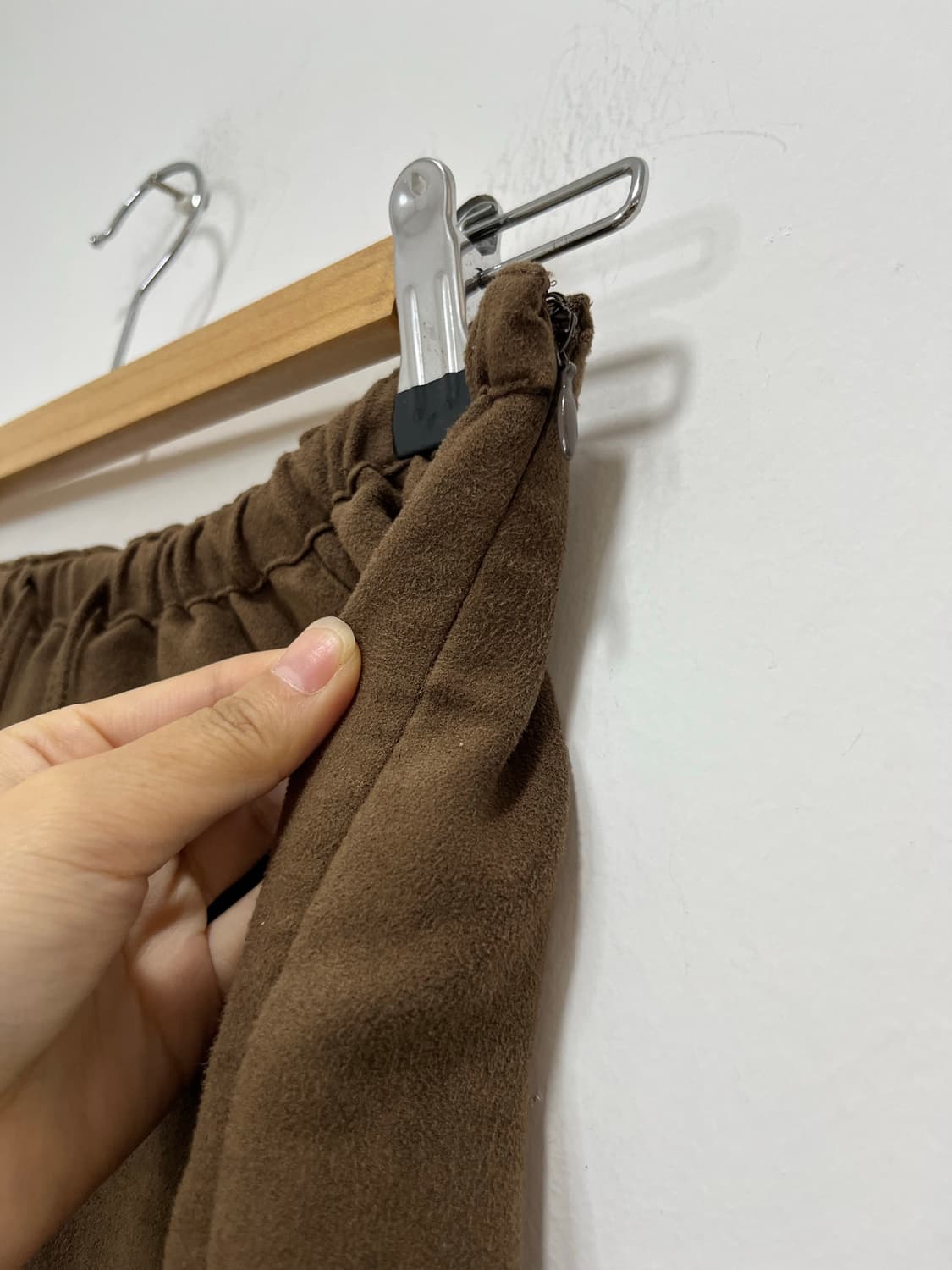 레스트 로즈 모리걸 언발 롱스커트 상품이미지5