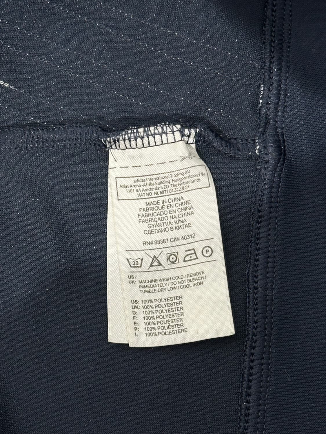 아디다스 네이비 후드 오버핏 트랙탑 져지 XL 상품이미지8
