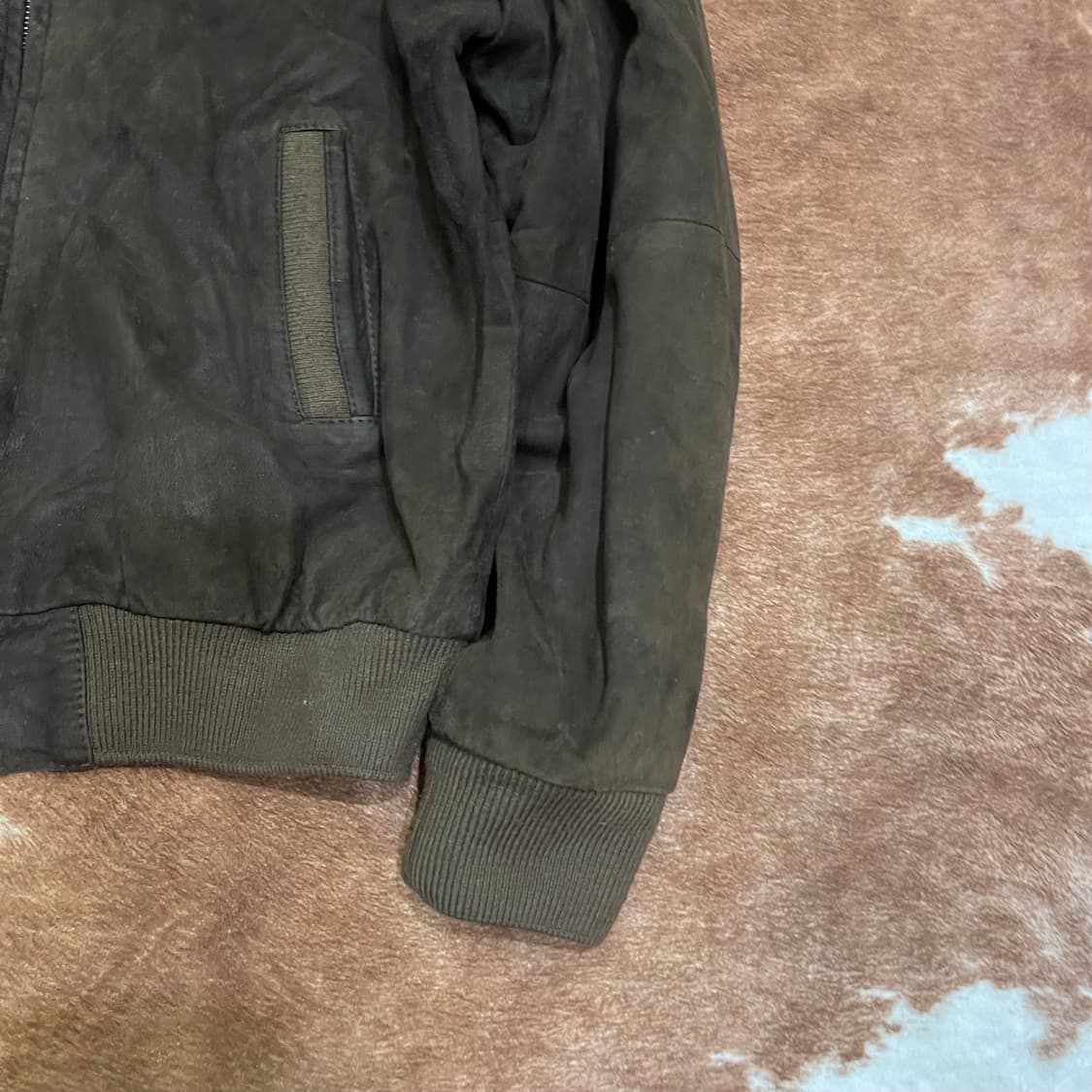 90's vintage leather jacket 상품이미지5