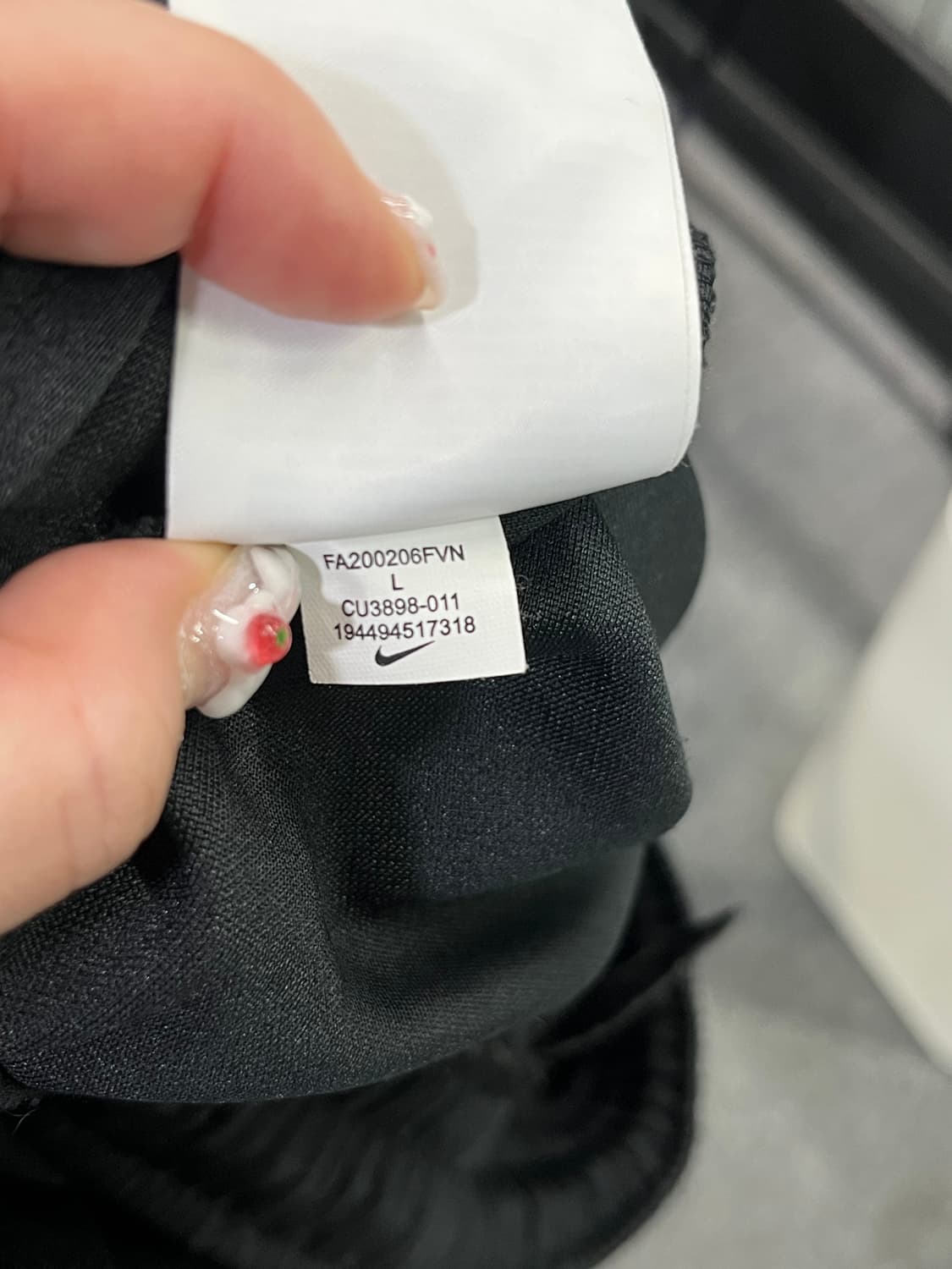 나이키 더블스우시 트레이닝 팬츠 L사이즈 상품이미지4