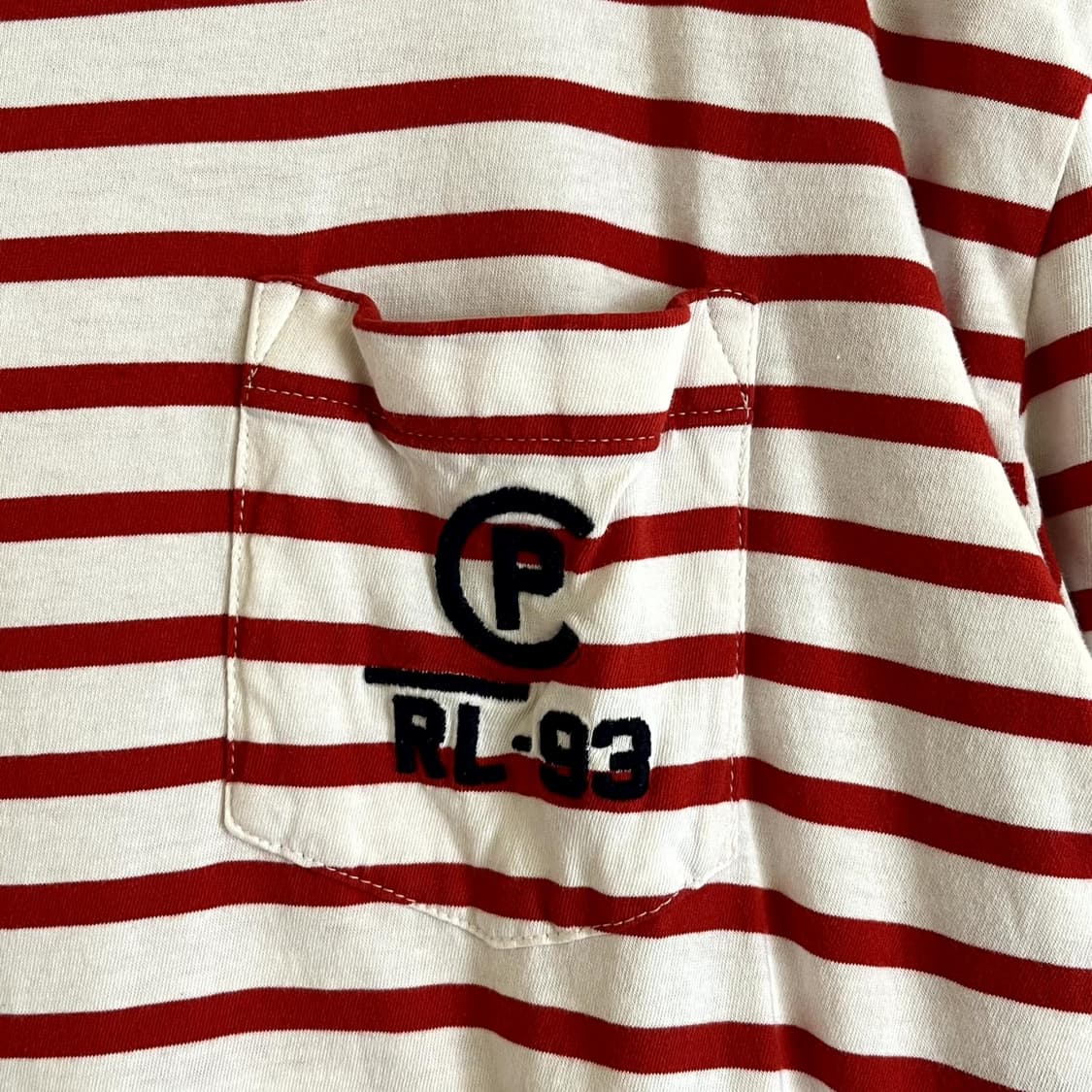 RALPH LAUREN RL-93 STRIPED T SHIRT (100) 상품이미지3