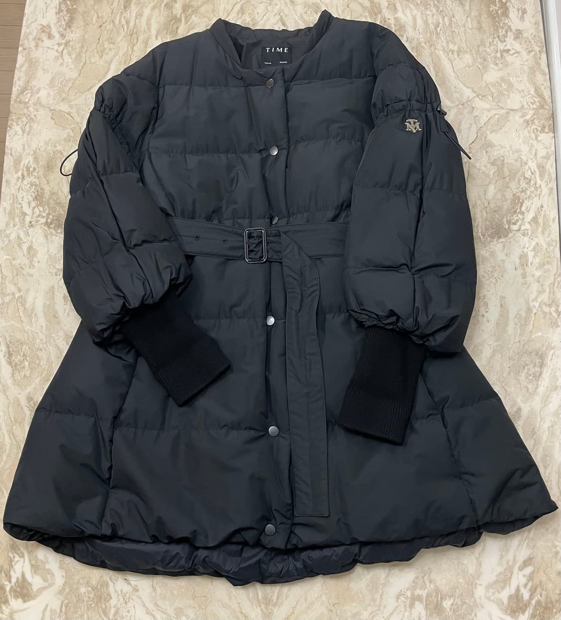 TIME 타임 블랙 구스다운패딩 상품이미지3