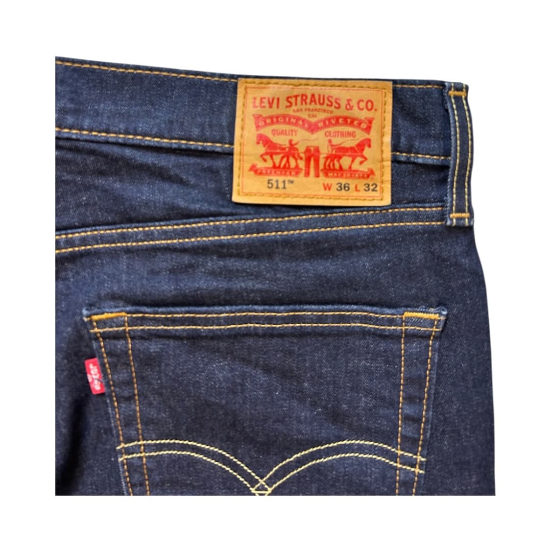 XL) 리바이스 511 인디고 슬림 스트레이트 데님팬츠 BD-007 상품이미지3