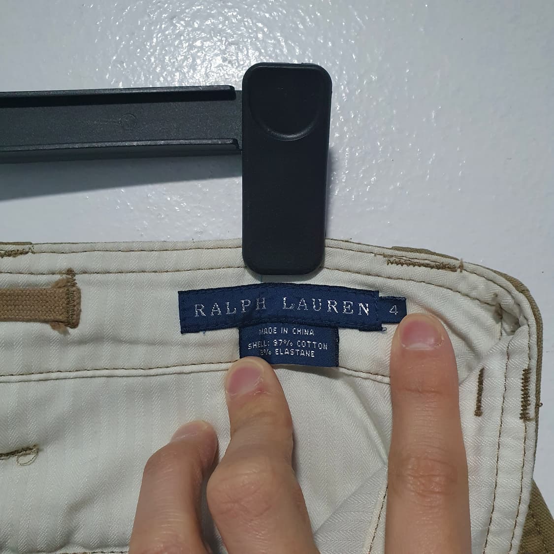 4 폴로 랄프로렌 여성 포켓 지퍼 카고 팬츠 카멜 (27-28인치) 상품이미지8