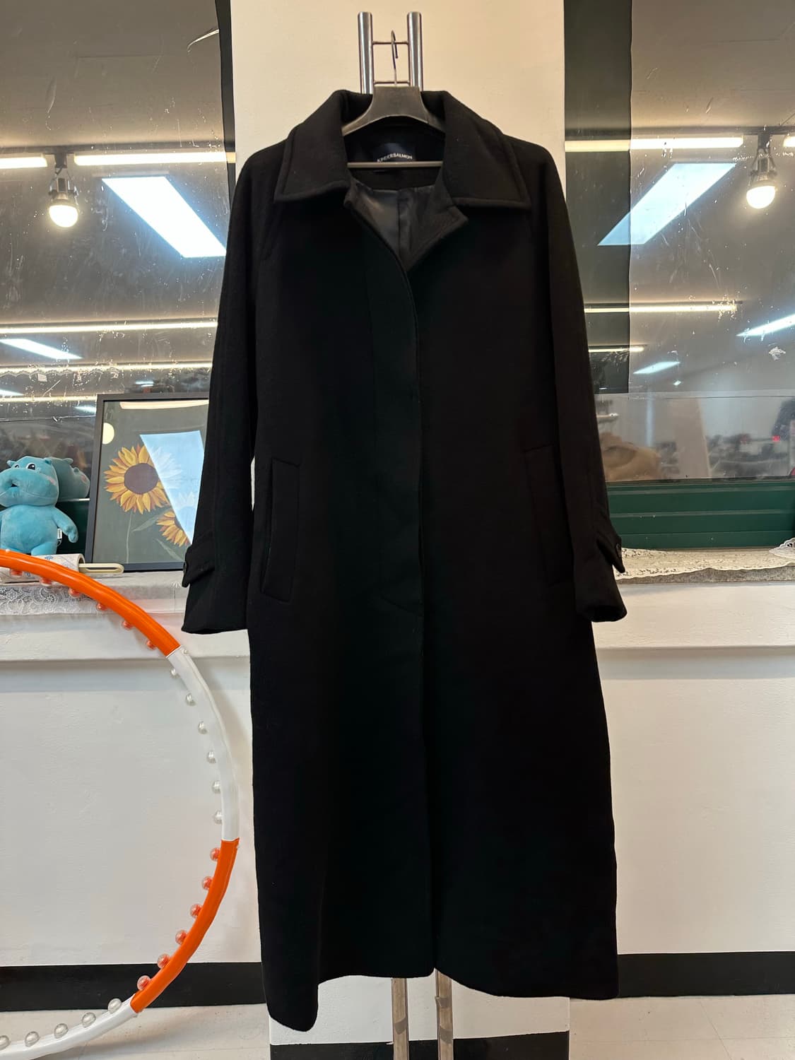 킨더살몬 울 캐시미어 롱코트 상품이미지2