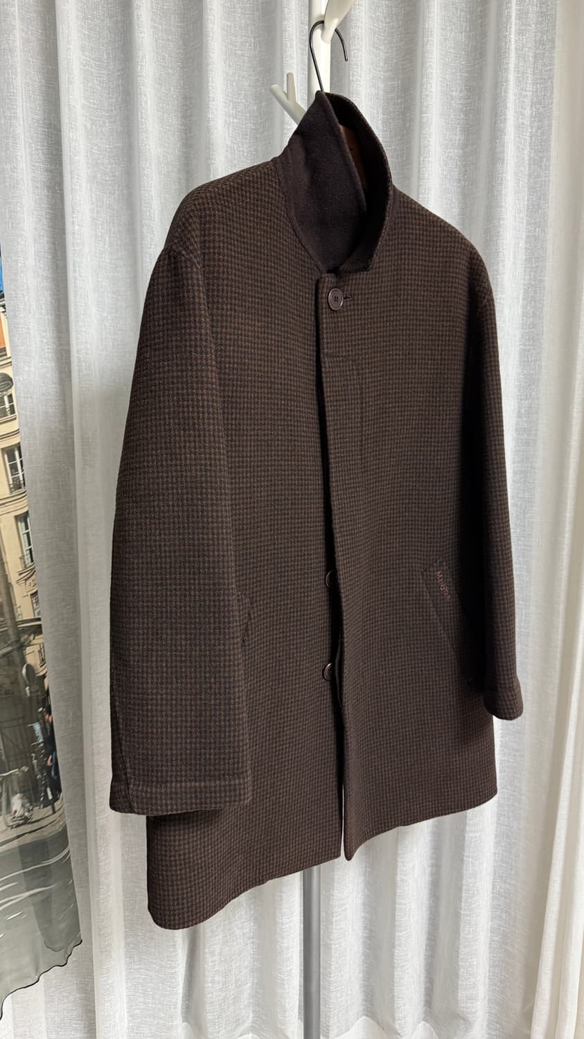 MANSTAR 모직 발마칸 코트 상품이미지3