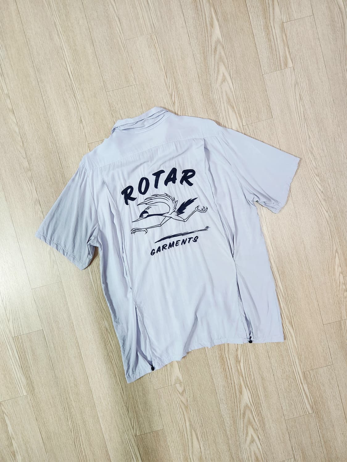 ROTAR JAPAN 레이온 오픈 칼라 셔츠 상품이미지4