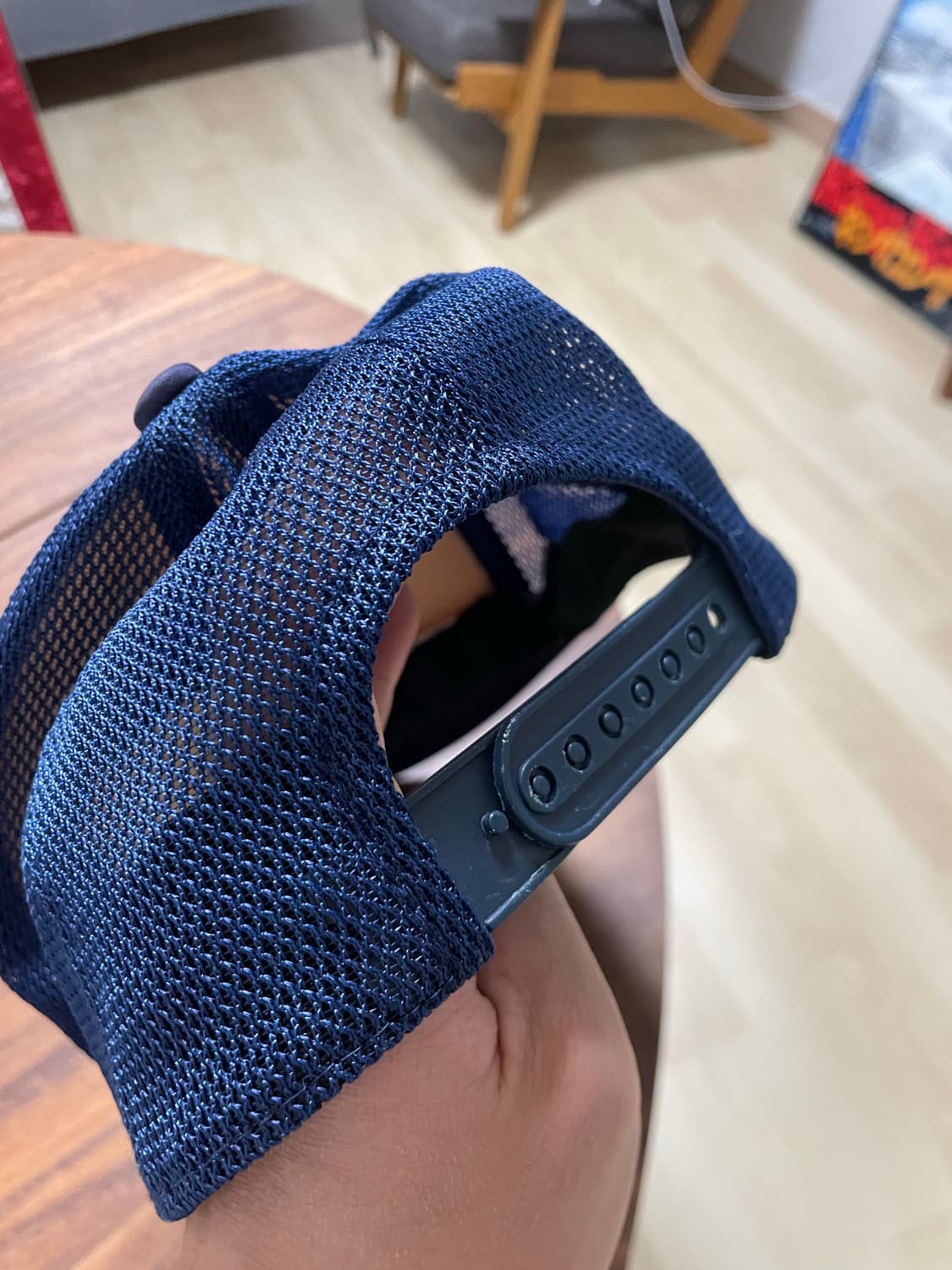 베이프 네이비 사루 매쉬 볼캡 00s 상품이미지6