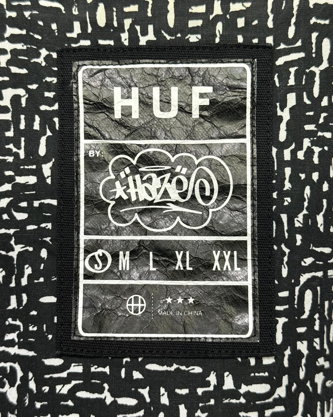 HUF 허프 헤이즈 콜라보 코치 자켓 블랙 카라 워크 자켓 스트릿 S 상품이미지9