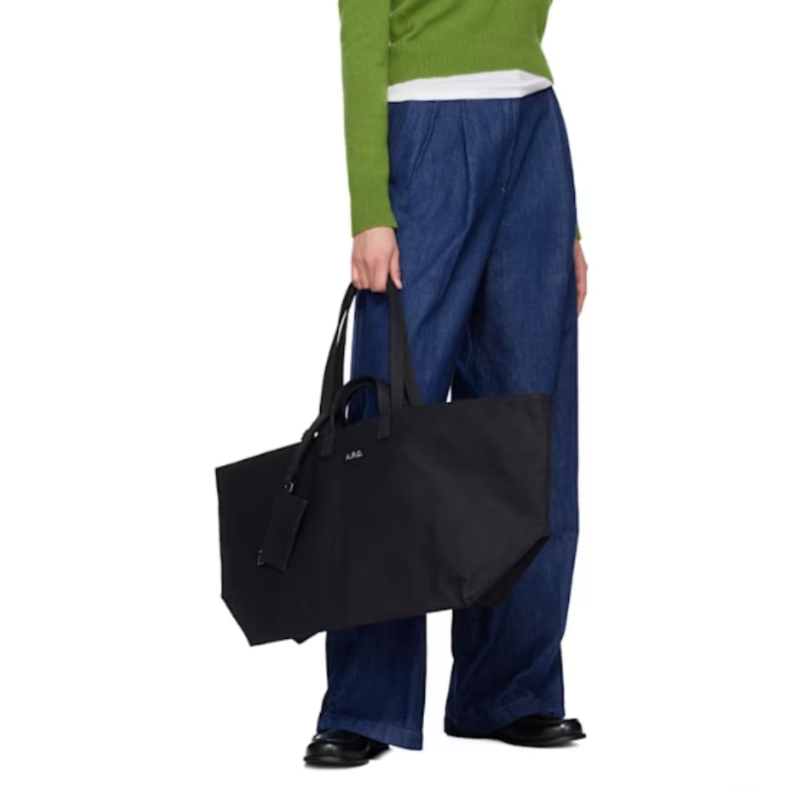 (새상품)APC아페쎄 정품 26S/S 르 드러머 토일백 토트/숄더백 블랙 상품이미지6