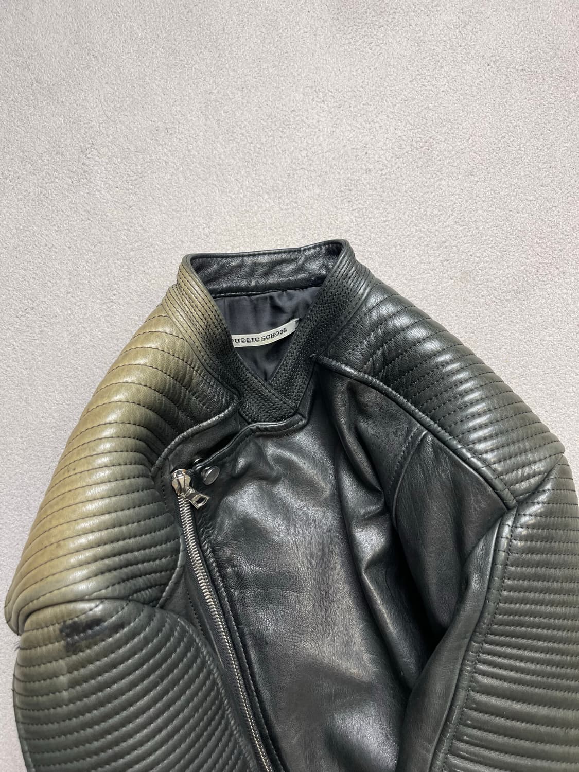 [XL] 퍼블릭스쿨 뉴욕 라이더자켓- 105 양가죽자켓 상품이미지9