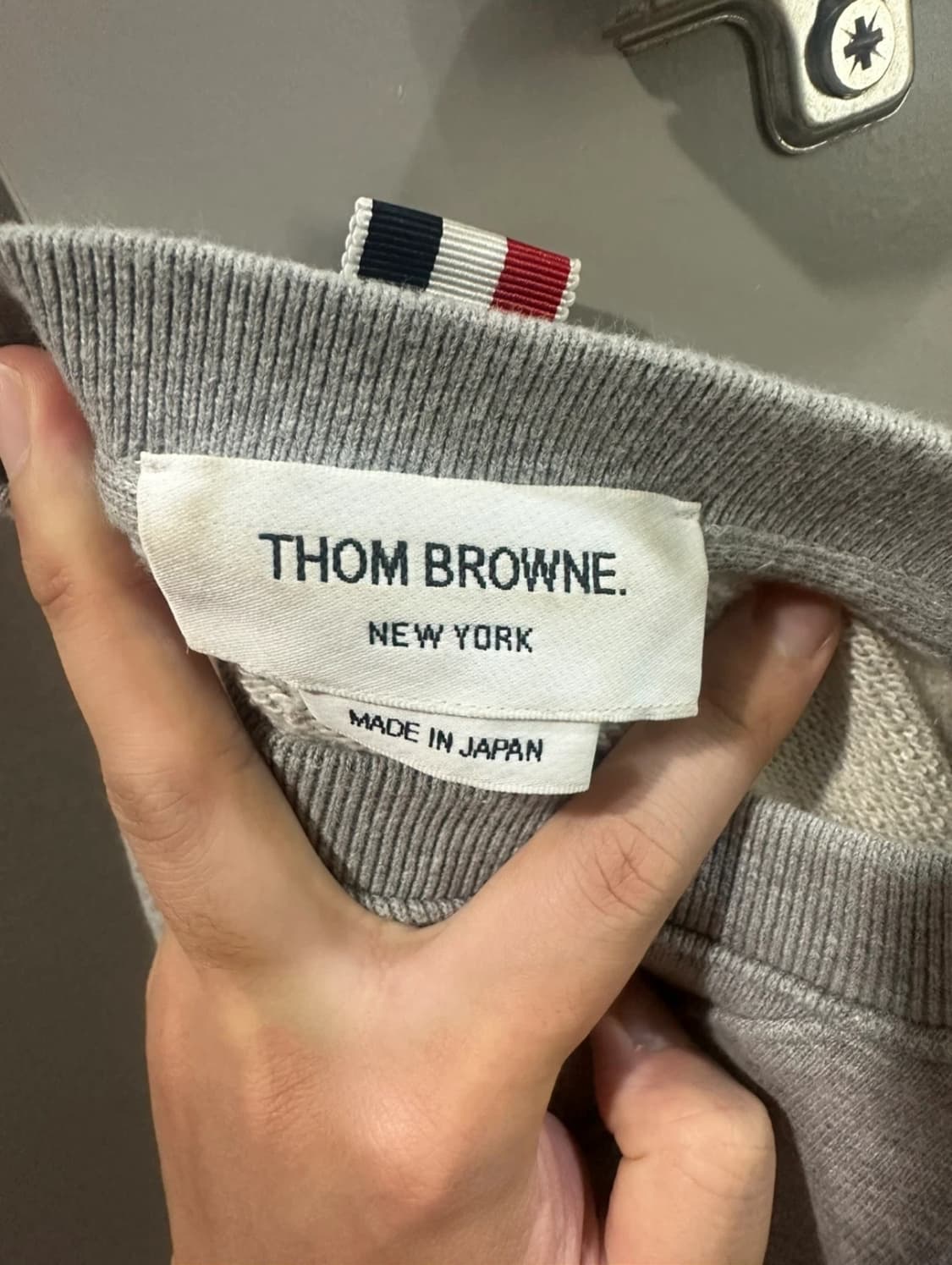 톰브라운 여성 그레이 맨투맨 00(xxs) 상품이미지4