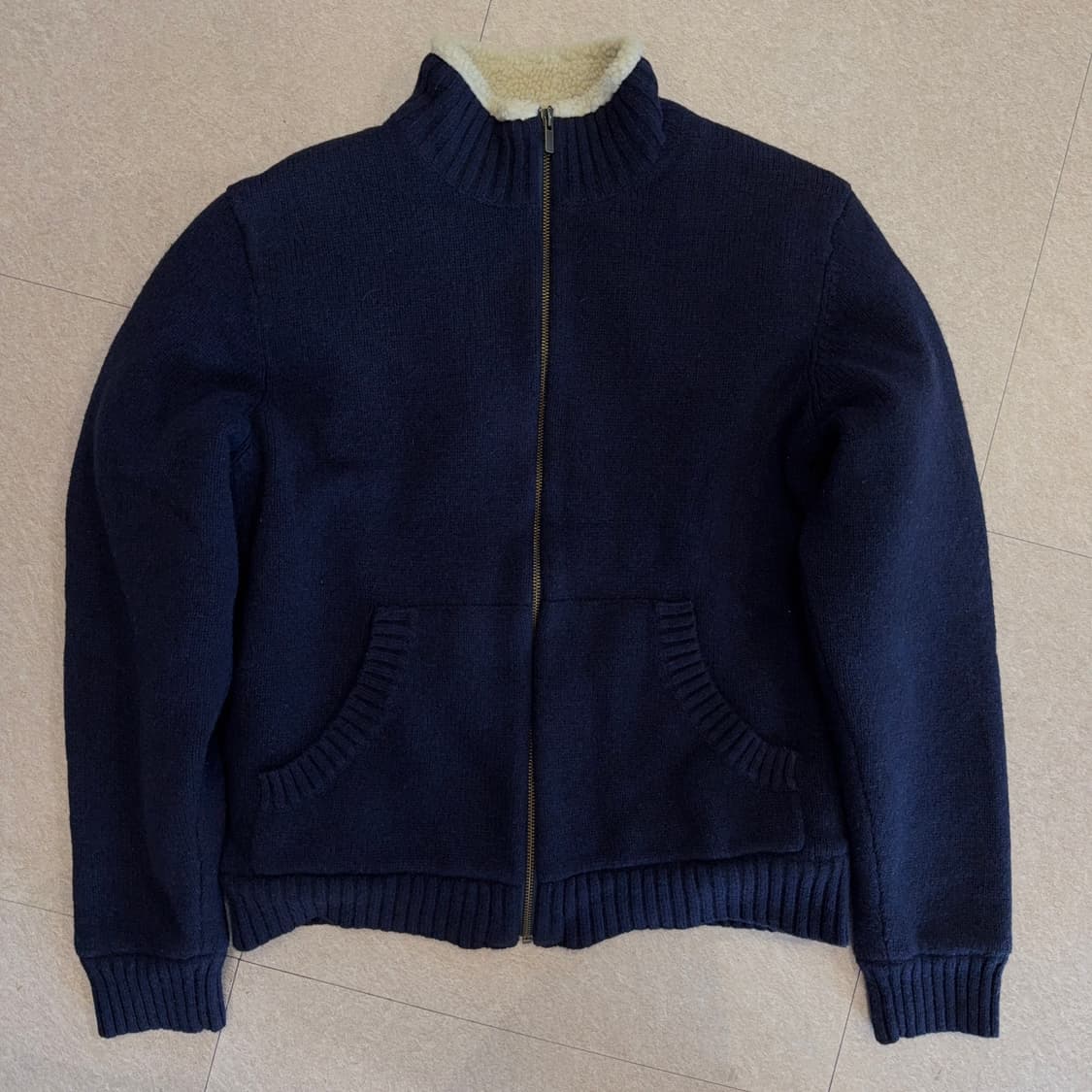 00s 엘엘빈 울 집업 니트 상품이미지1