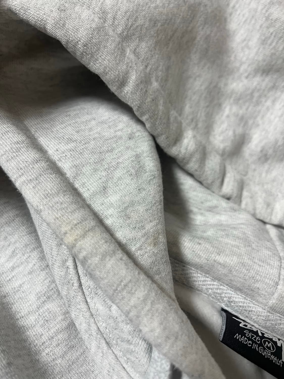 스투시 월드투어 후드 애쉬헤더 M 상품이미지2